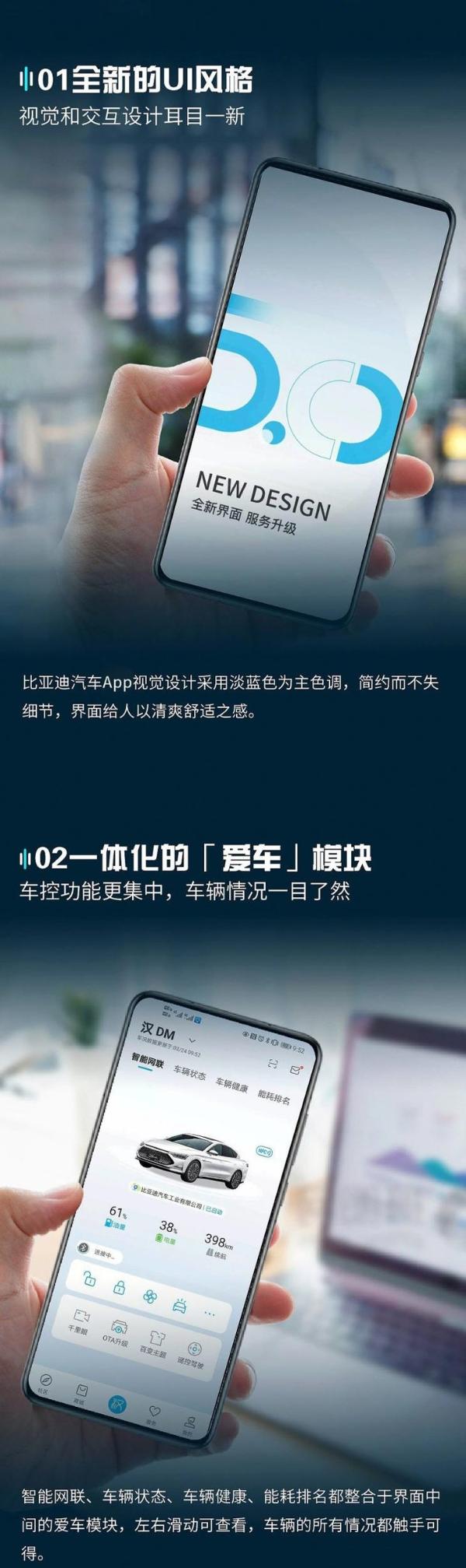 比亚迪全新App升级上线 可支持车辆授权功能